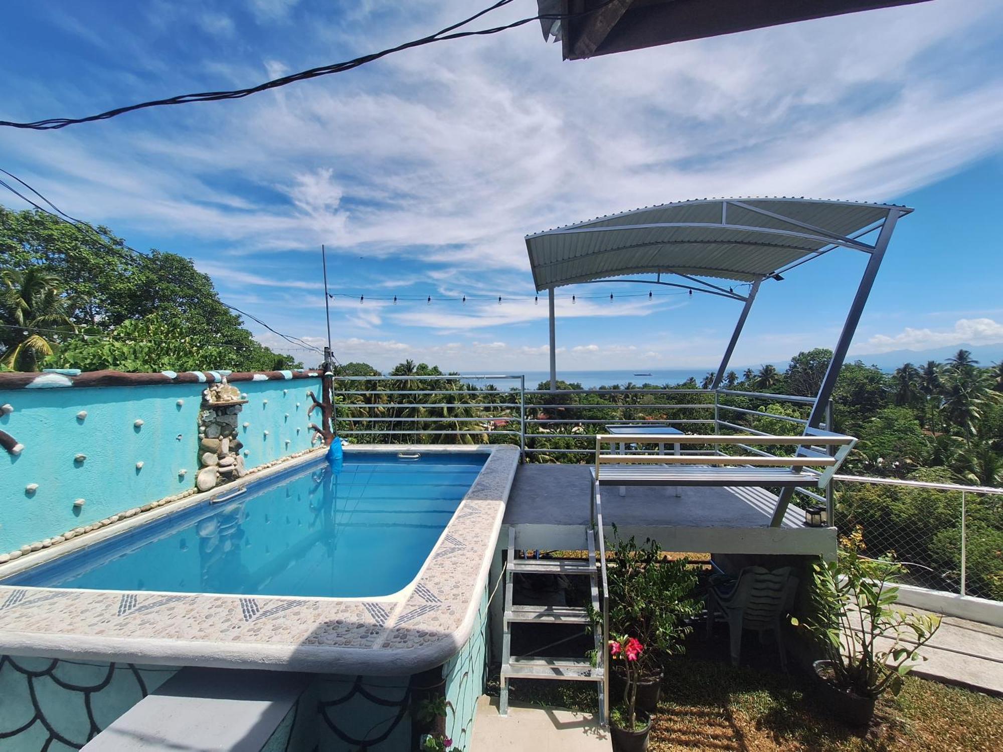 Island Samal Overlooking View House With Swimming Pools San Antonio  Bagian luar foto